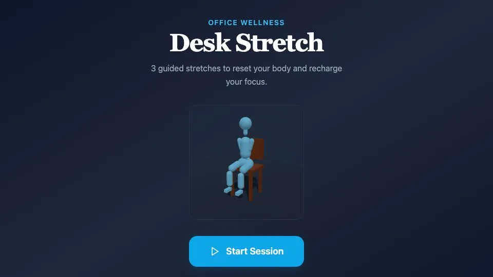 Desk Stretch video thumbnail
