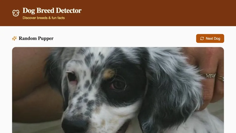 Dog Breed Detector video thumbnail