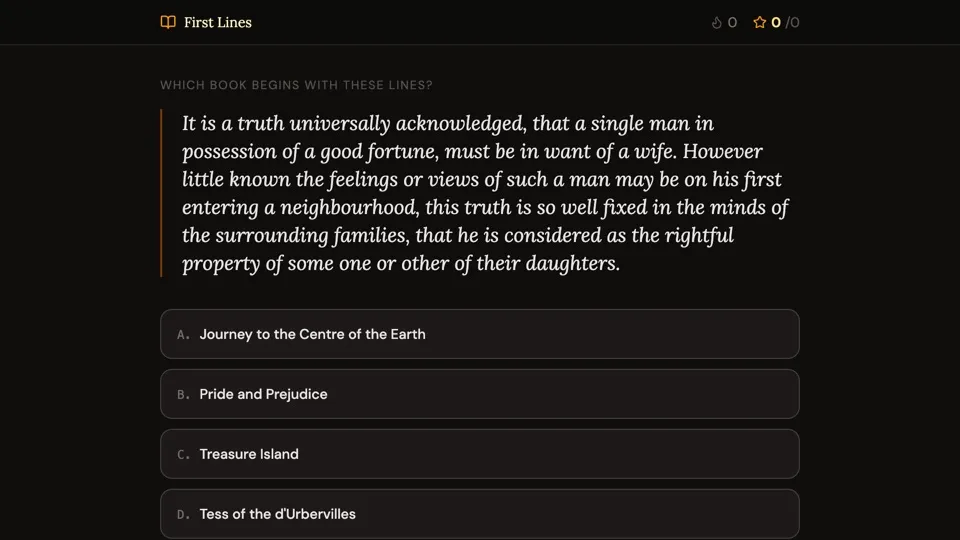 First lines video thumbnail