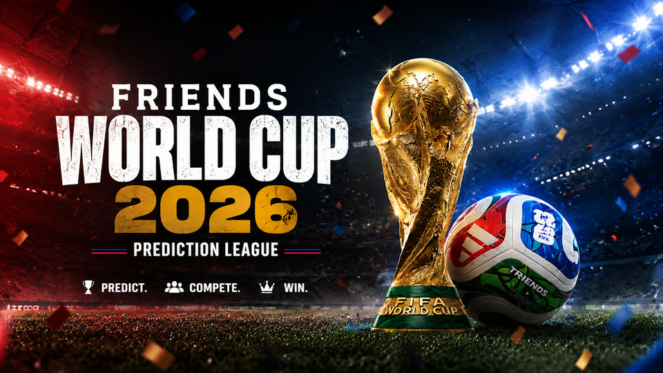 Friends World Cup 2026 Prediction League app preview