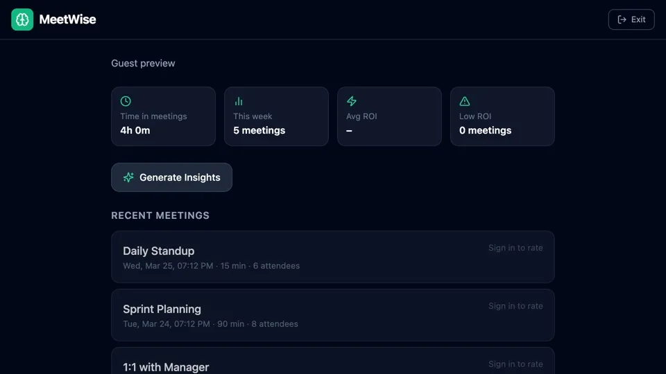 MeetWise video thumbnail
