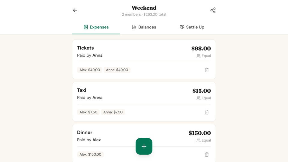 SplitEase app preview